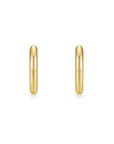 18k gold earrings by Iceman Society