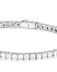 3mm white gold tennis bracelet by Iceman Society