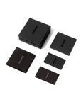 3mm 18K gold plain cuban chain set packaging by Iceman Society